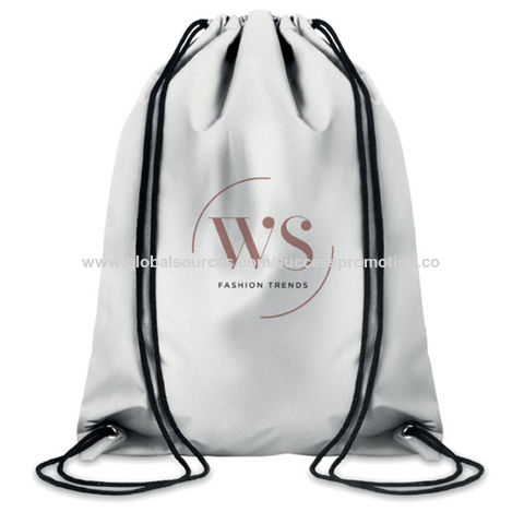polyester drawstring backpack