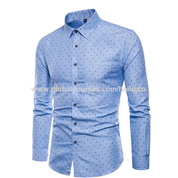 Dot print shirt mens Clearance
