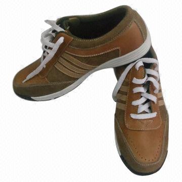 Leather shoe, available in various 