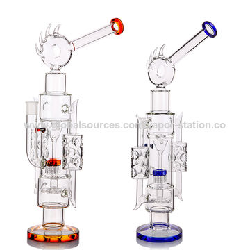 China New Design Portable Hookah Glass Tobacco Smoking Pipe on Global ...