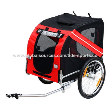 dog stroller and bike trailer