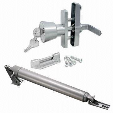 Storm Handle Kit Lock And Pneumatic Screen Door Closer