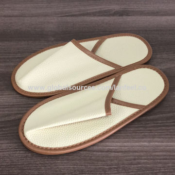 Hotel Travel Disposable Breathable Linen Slippers Flip Flop Household Slipper H