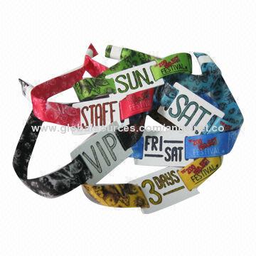 One Time Use Rfid Wristbands For Amut Parks Access Control Rfid Wristbands For Amut Parks