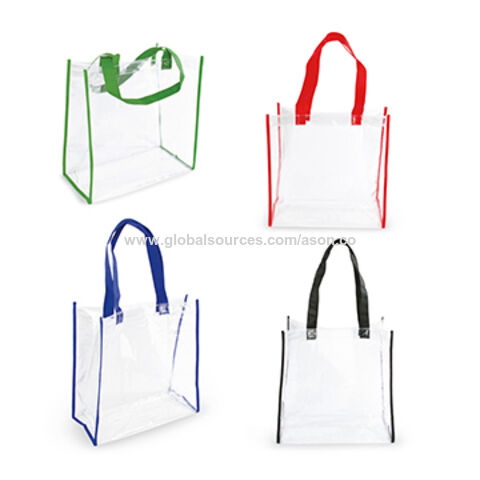 transparent pvc bag