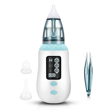 Portable del vacío de la nariz limpiador de succión para el bebé suave de la extremidad aspirador nasal 