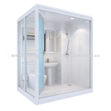 Acrylic Frp Container House Modular Capsule Bathroom Pod With Shower And Toilet All In One Global Sources
