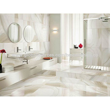 600x600mm Full Polished Glazed Marble, Onyx Floor Tile Durability