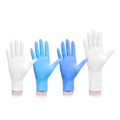 nitrile disposable gloves box of 100