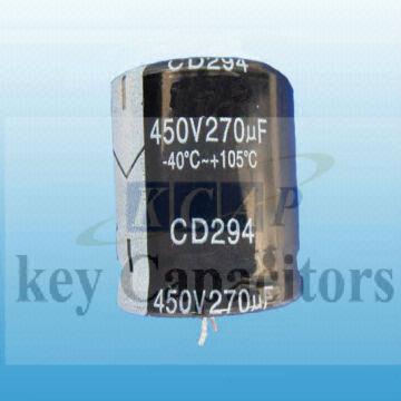 CD294 Series 105C Standard Snap in aluminum electrolytic capacitor ...