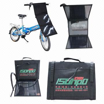 electric bike company solar panel