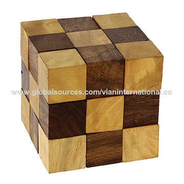 Wooden Puzzles Snake Cube Handmade Gifts Indian Unique Gifts For Kids Adults Global Sources