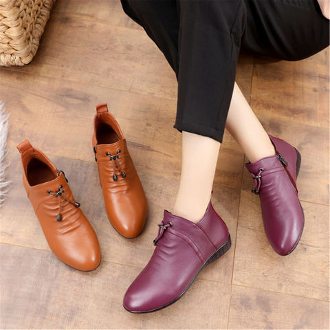 velvet flat boots