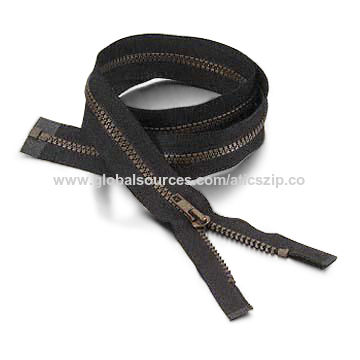 Heavy Duty Black Zip Open End No 10 Metal Slider Plastic Teeth 30/" 34/" 37/"