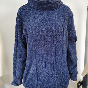 polyester turtleneck womens