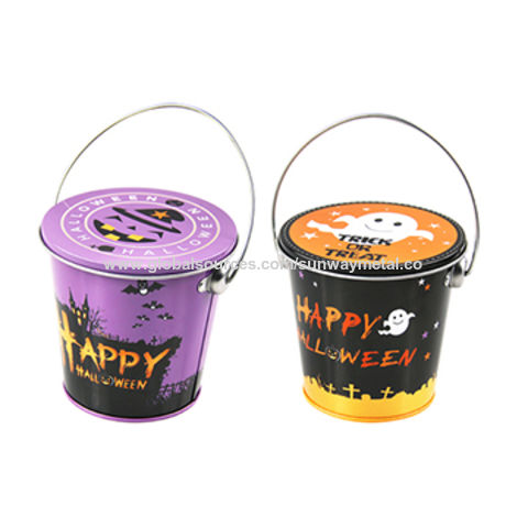 halloween tin box