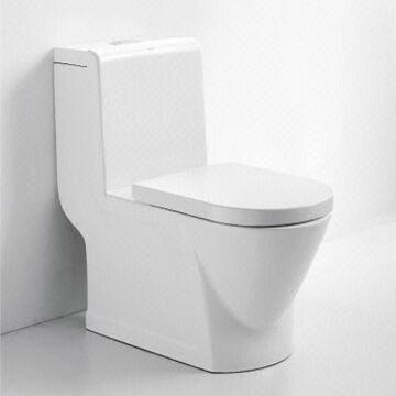 One Piece Siphonic Toilet With Soft Close Seat Cover Measuring 740 X 350 X 762mm Global Sources