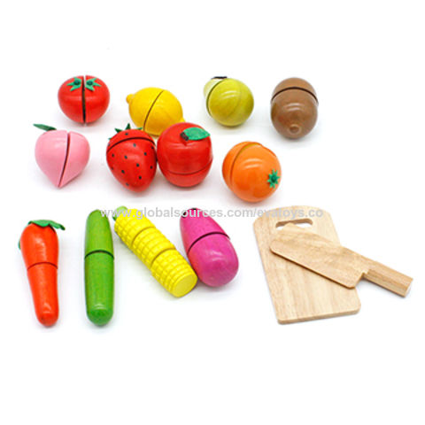 wooden cutting toys