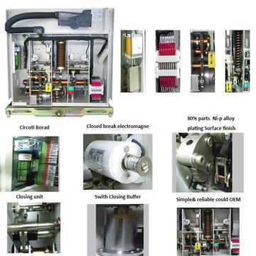 Circuit Breaker 11kv Vcb Vacuum Circuit Breaker Current Rating