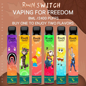 China Original R&M double flavors R and M Switch Disposbale Vape ...