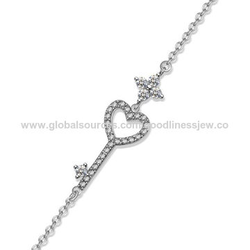 Sterling Silver East 2 West Clover Adjustable Necklace