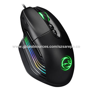 China Latest Model 7d Fps Professional Computer Wired Gaming Mouse With Rubber Abs Double Shot Injection On Global Sources