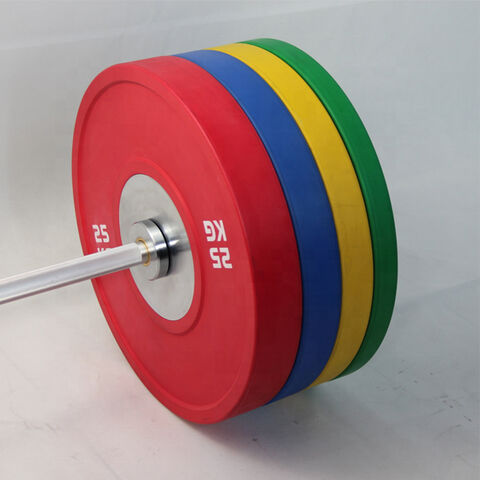 rubber bumper weight plates