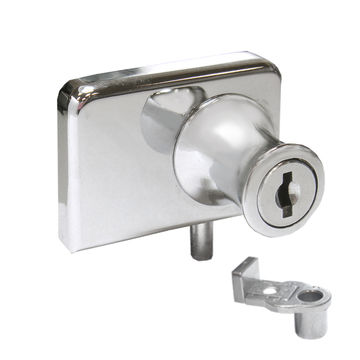 Taiwan The Easiest Installation Glass Cabinet Lock For Double Door