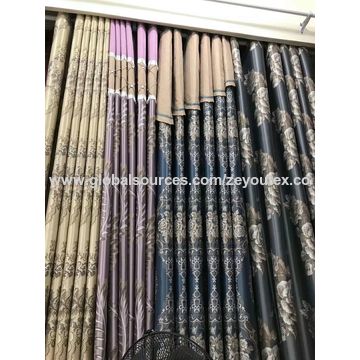 China Jacquard Blackout Curtain Fabric From Suzhou Manufacturer
