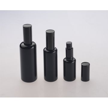 black glass spray bottles