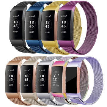 Fitbit charge 3 online milanese strap