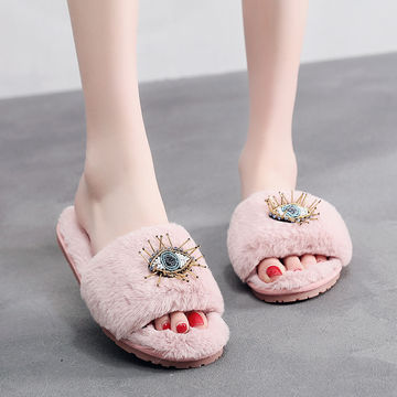 soft cotton slippers