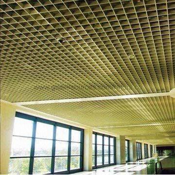 Aluminum Open Cell Ceiling Grid Ceiling Used In Stores