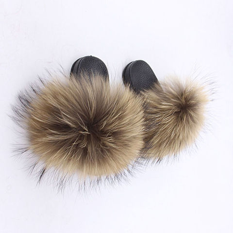 ChinaWomen's Furry Casual Slippers 