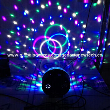 disco light with bluetooth speaker