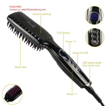 Top 5 Best Straightening Hair Brushes 2 In 1 Hair Straightener