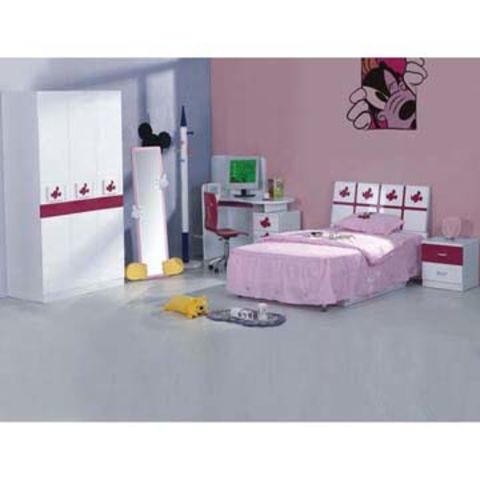 China Bedroom Set Designed In Vibrant Colors Suitable For