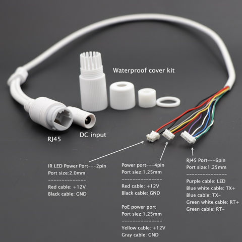 camera wire connectors