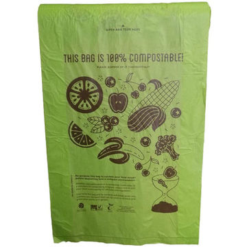 large compostable trash bolsas