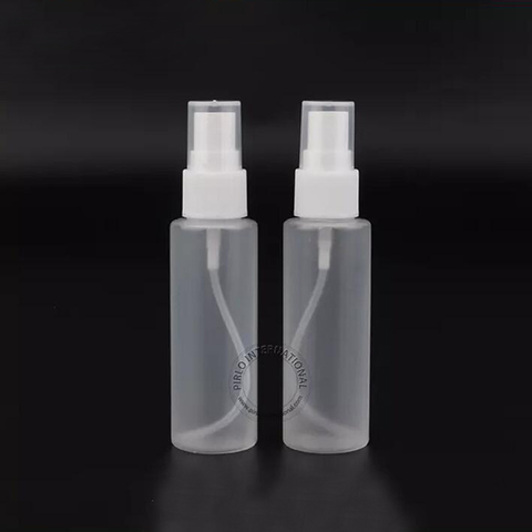 China 50ml Translucent PP plastic fine mist spray bottle for cosmetic ...