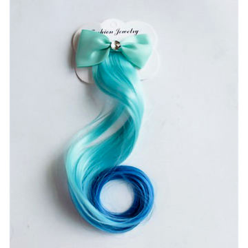 blue ribbon wig