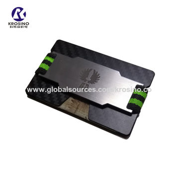 China Carbon Fiber Minimalist Slim Wallet From Suzhou - 