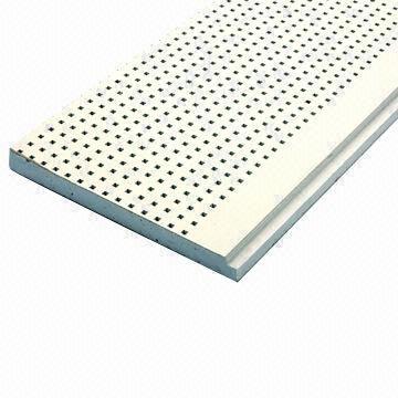 Acoustical Perforated Gypsum Board Environment Friendly Comes In