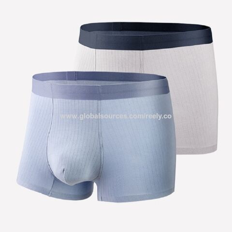 mens seamless boxer briefs