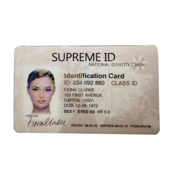 pvc card driving licence