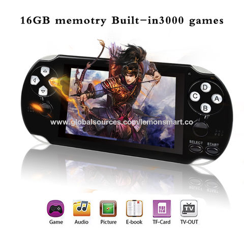 China Preinstalled 3000 games 16GB Video game console Support ebook ...