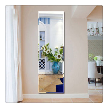 Rectangle Wall Mirror, How To Mount Full Length Mirror On Wall