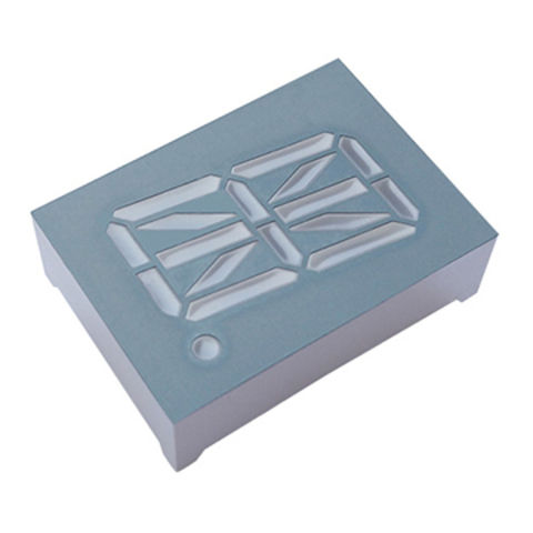 Segmented Light Guide Alphanumeric China Single Digit 16-segment Alphanumeric LED Display on Global Sources