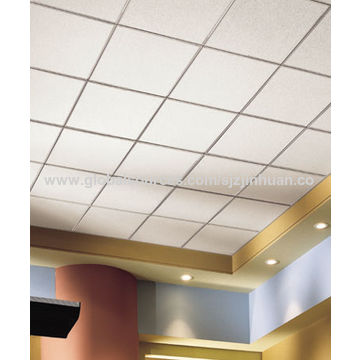 600x600mm Acoustic Suspended Mineral Fiber Ceiling Board