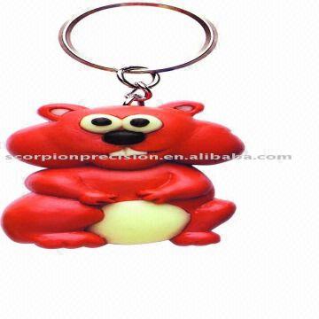 rubber key tag
